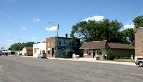 Street scene, Echo Minnesota, 2018