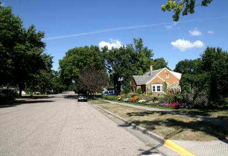 Street scene, Echo Minnesota, 2018