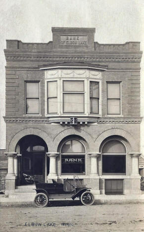Bank of Elbow Lake Minnesota, 1917