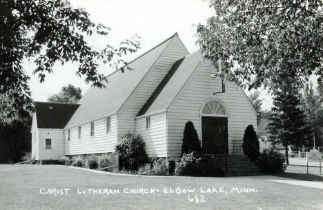 Christ Lutheran Church, Elbow Lake Minnesota, 1960's