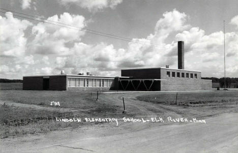 Lincoln Elementary School, Elk River Minnesota, 1950's