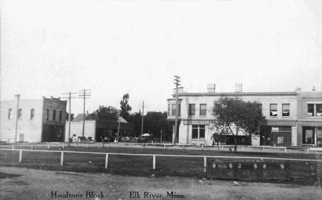 Houltons Block, Elk River Minnesota, 1911