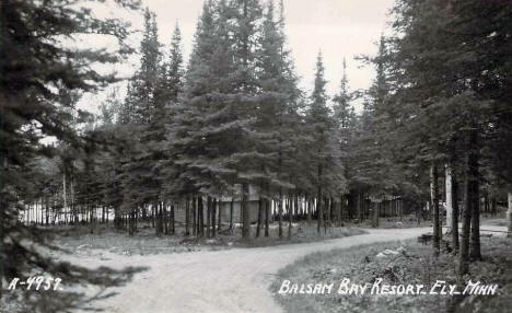 Balsam Bay Resort, Ely Minnesota, 1940's
