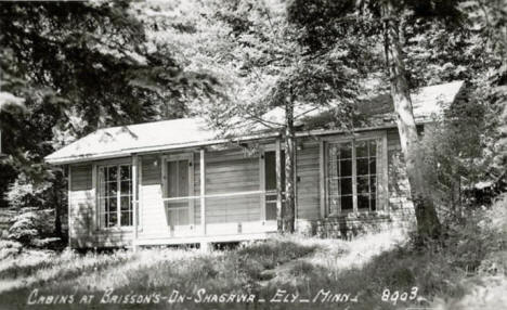Brisson's on Shagawa, Ely Minnesota, 1940's