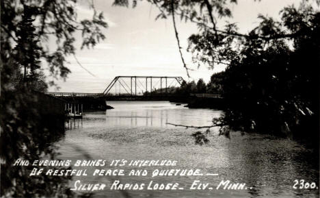 Silver Rapids Lodge, Ely Minnesota, 1940's