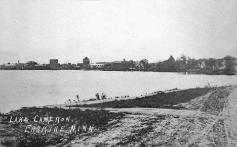 Lake Cameron, Erskine Minnesota, 1915