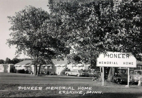 Pioneer Memorial Home, Erskine Minnesota, 1960's