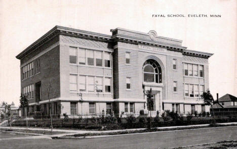 Fayal School, Eveleth Minnesota, 1916