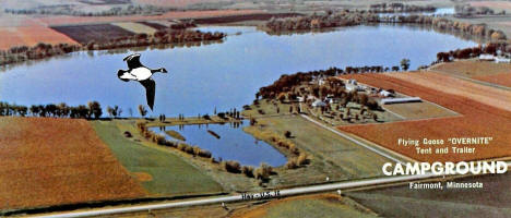 Flying Goose Campground, Fairmont Minnesota, 1970's