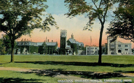 Shattuck Military School, Faribault Minnesota, 1913