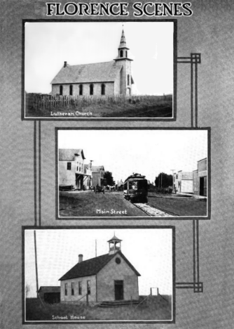 Multiple scenes, Florence Minnesota, 1912