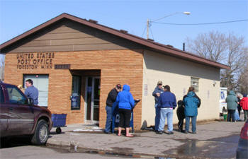 US Post Office, Foreston Minnesota