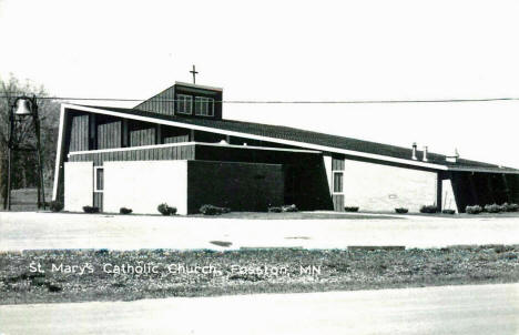 St. Mary's Catholic Church, Fosston Minnesota, 1960's