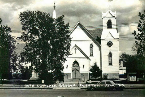 Hope Lutheran Church, Fosston Minnesota, 1960's