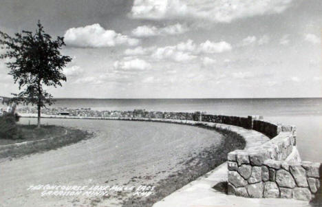 The Concourse, Lake Mille Lacs, Garrison Minnesota, 1940's