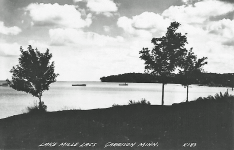 Lake Mille Lacs, Garrison Minnesota, 1950's
