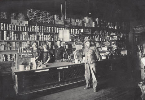 Marvin S. Peterson General Store, Garvin Minnesota, 1934