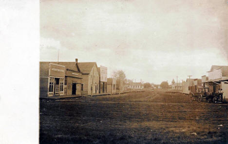 Main Street, Georgetown Minnesota, 1910?