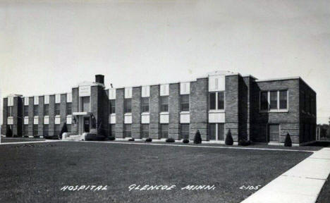 Hospital, Glencoe Minnesota, 1960's