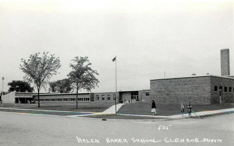 Helen Baker School, Glencoe Minnesota, 1950's