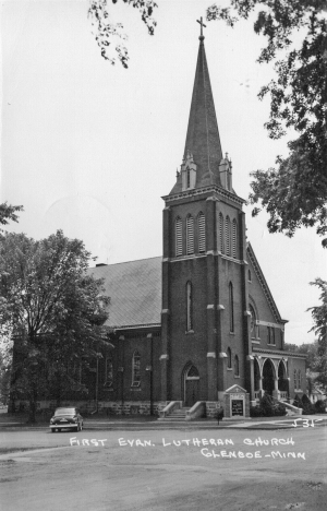 First Evangelical Lutheran Church, Glencoe Minnesota, 1950's