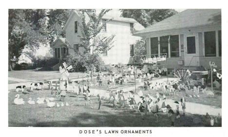 Dose's Lawn Ornaments, Glencoe Minnesota, 1940's