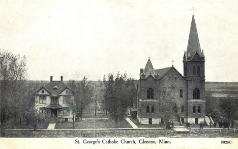 St. George's Catholic Church, Glencoe Minnesota, 1910's