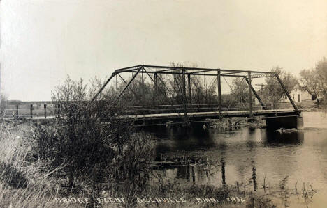 Bridge, Glenville Minnesota, 1922
