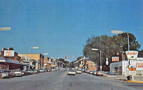 Minnesota Avenue, Glenwood Minnesota, 1966