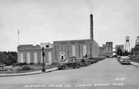 Blandin Paper Company, Grand Rapids Minnesota, 1945