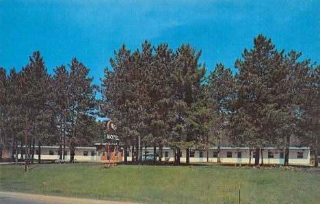 KG Motel, Grand Rapids Minnesota, 1950's