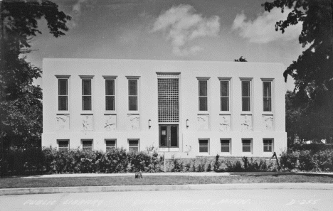 Public Library, Grand Rapids Minnesota, 1940's