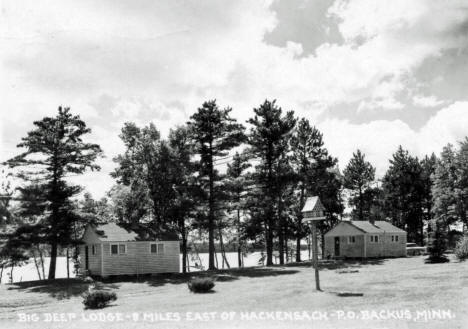 Big Deep Lodge, Hackensack Minnesota, 1957