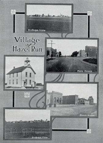 Multiple scenes, Hazel Run Minnesota, 1914