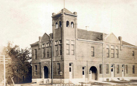 Town Hall, Hector Minnesota, 1910