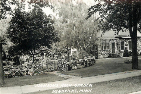 Johnsons Rock Garden, Hendricks Minnesota, 1940's