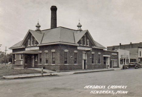 Hendricks Creamery, Hendricks Minnesota, 1940's