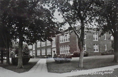 Public School, Hendricks Minnesota, 1940's