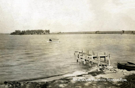 Scene on Lake Hendricks, Hendricks Minnesota, 1911