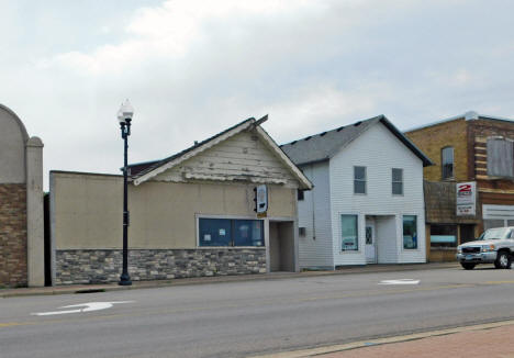 Street scene, 6th Street, Howard Lake Minnesota, 2020