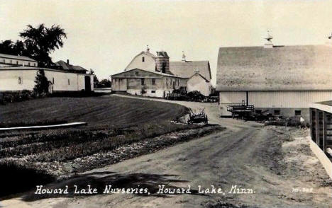 Howard Lake Nurseries, Howard Lake Minnesota, 1940's