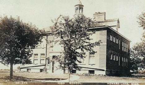 High School, Howard Lake MInnesota, 1908