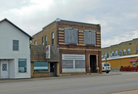 Former bank building, Howard Lake Minnesota, 2020