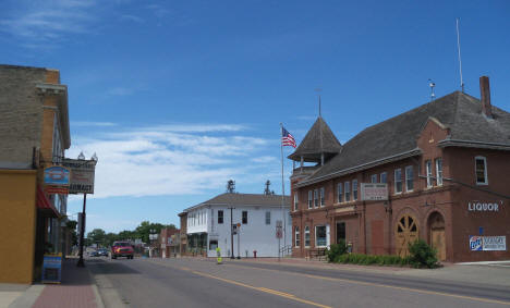 Street scene, Howard Lake Minnesota, 2011