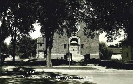 St. Anastatia Catholic Church, Hutchinson Minnesota, 1959