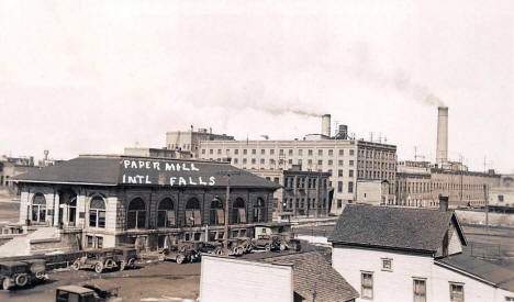 Paper Mill, International Falls Minnesota, 1920's