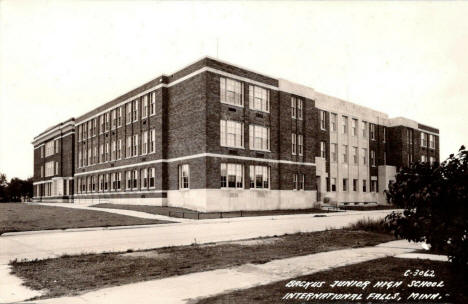 Backus Junior High School, International Falls Minnesota, 1940's