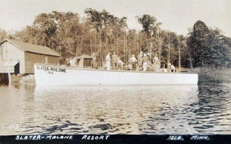 Slater- Malone Resort, Isle Minnesota, 1930's
