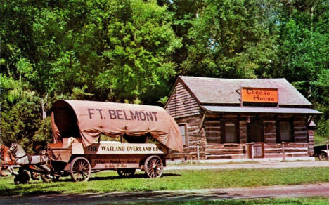 Cheese House, Fort Belmont, Jackson Minnesota, 1965