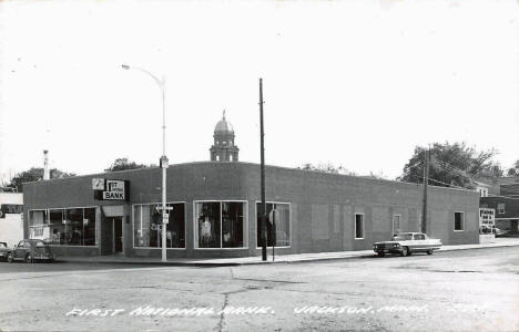 First National Bank, Jackson Minnesota, 1960's
